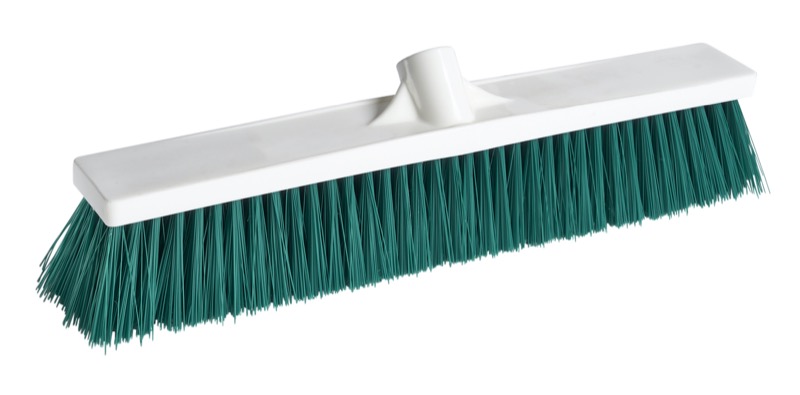 M2 PB-FS18-GN – balai-poussoir alimentaire 18 po vert
