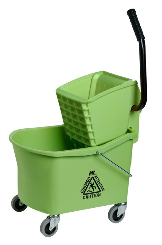 M2 BW-S34100-GN – ensemble Grizzly à essoreuse latérale 32 pintes vert