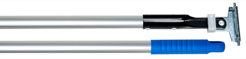 M2 DF-CL60A – manche Clipper en aluminium 60 po avec poignée bleue