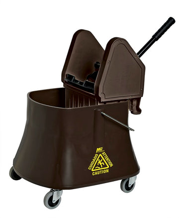 M2 BW-D1232-40-BN – ensemble Champ robuste à pression descendante 40 pintes brun