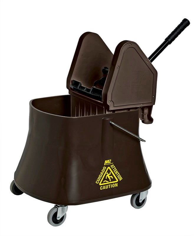 M2 BW-D1232-40-BN – ensemble Champ robuste à pression descendante 40 pintes brun
