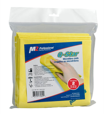 M2 QM-7682 – chiffon microfibre Q-Star jaune