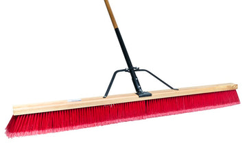 M2 PB-800-RB48 – balai-poussoir Ryno médium 48 po rouge et noir