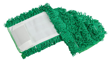 M2 EFM-FM5100-GN – recharge microfibre bouclée pour vadrouille plate verte