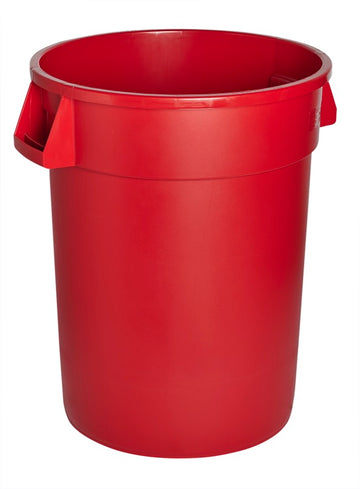 M2 WM-PRH2020-RD – contenant à déchets robuste 20 gallons rouge