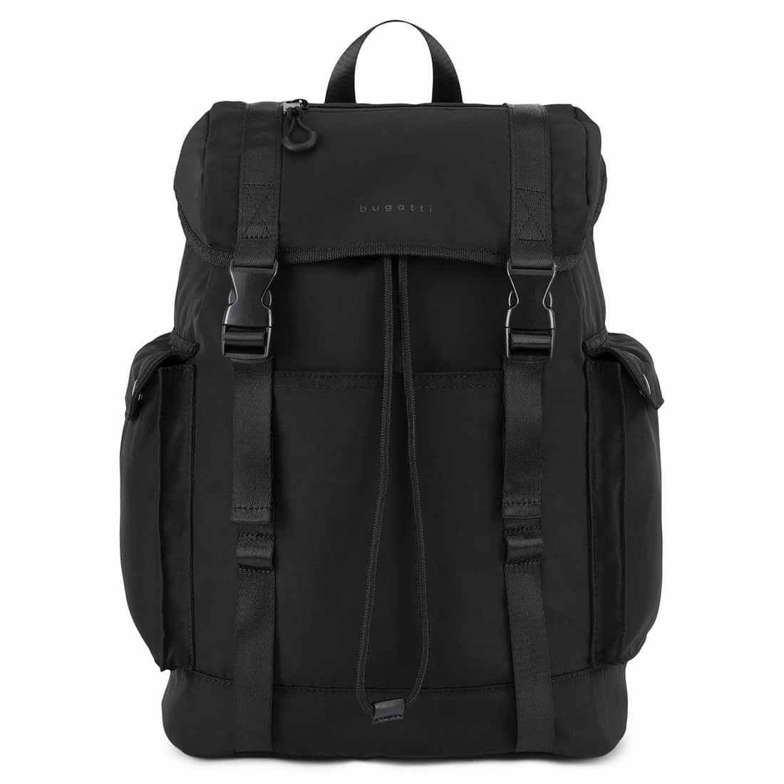 Sac à dos noir Bugatti Brookside pour ordinateur portable 15,6 po, vue de face